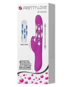 Pretty Love Byron Thrusting Rabbit - Fuchsia