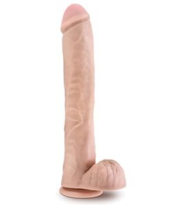 Blush Au Naturel Daddy 14" Sensa Feel Dual Density Dildo - Vanilla