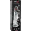 PDX Elite Suck N Pump Stroker - Clear