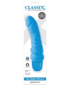 Classix Mr Right Vibrator - Blue