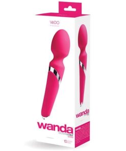 VeDO Wanda Rechargeable Wand - Foxy Pink