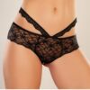 Adore Heartbreaker Panty Black O/S