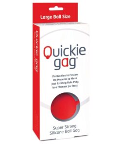 Quickie Ball Gag Large - Red