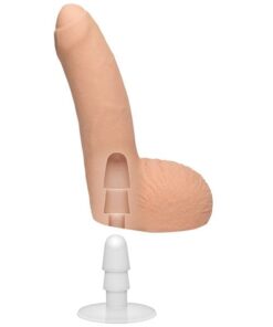 Signature Cocks ULTRASKYN 8" Cock w/Removable Vac-U-Lock Suction Cup - William Seed