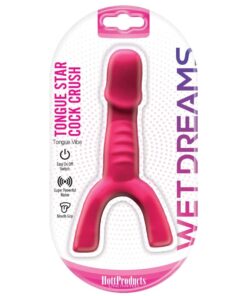 Wet Dreams Tongue Star Cock Crush Vibe - Pink