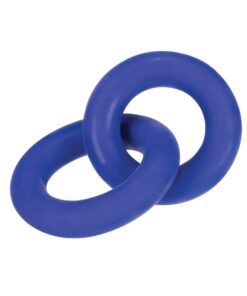 Hunky Junk Duo Linked Cock & Ball Rings - Cobalt