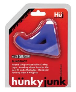 Hunky Junk Slingshot 3 Ring Teardrop - Cobalt