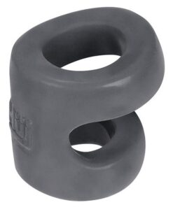 Hunky Junk Connect Cock Ring w/Balltugger - Stone