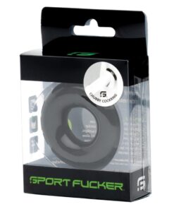 Sport Fucker Chubby Cockring - Black