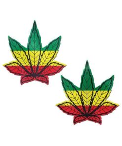 Pastease Marijuana Leafs - Rasta O/S