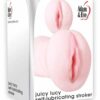 Adam & Eve Juicy Lucy Self Lubricating Stroker - White