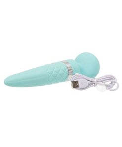 Pillow Talk Sultry Rotating Wand - Teal