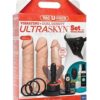 Vac-U-Lock Vibrating Dual Density ULTRASKYN Set w/Wireless Remote - Vanilla