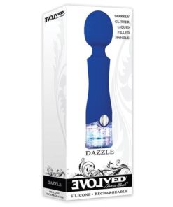 Evolved Dazzle Rechargeable Wand - Blue