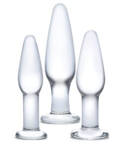 Glas 3 pc Glass Anal Training Kit