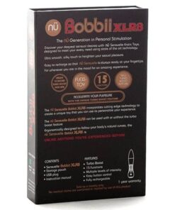 Nu Sensuelle Bobbii Flexible Vibe XLR8 Turbo Boost - Ultra Violet