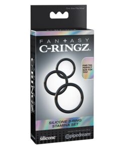 Fantasy C-Ringz Silicone 3-Ring Stamina Set