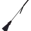 Rouge Tasselled Riding Crop - Black