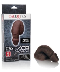 Packer Gear 5" Silicone Packing Penis - Black