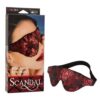 Scandal Black Out Eyemask -  Black/Red