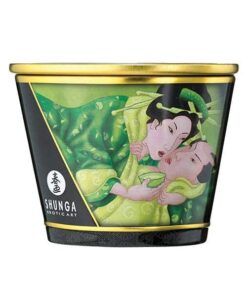 Shunga Massage Candle Zenitude - 5.7 oz Exotic Green Tea