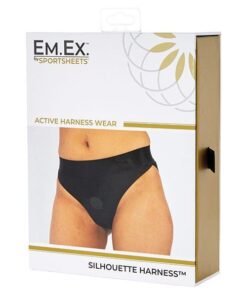 Sportsheets Em.Ex. Silhouette Harness X-Small - Black