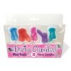 Mini Penis Dirty Candle Set - Set of 5