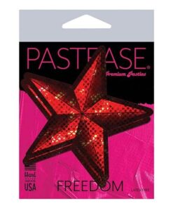 Pastease Diamond Thom Disco Nautical Star - Red O/S