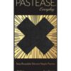 Pastease Reusable Luxury Suede Cross - Black O/S