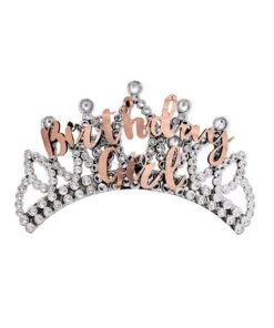 Birthday Girl Tiara - Rose Gold