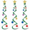 Holiday Tree Whirls Décor - Multi Color