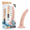 Blush Dr. Skin Glide 7.5" Self Lubricating Dildo - Vanilla