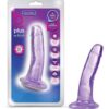 Blush B Yours Plus 5.5" Hard n' Happy Dildo - Purple