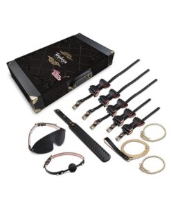 Blush Temptasia Safe Word Bondage Kit w/Suitcase - Black