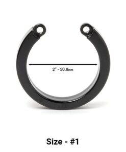 Cock Cage U-Ring #1 - Black