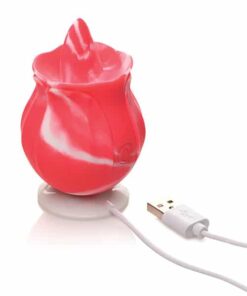 Curve Toys Gossip Licking Rose - Pink Twirl