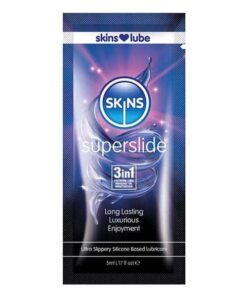 Skins Super Slide Silicone Based Lubricant - 5 ml Foil