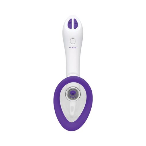 Bloom Intimate Body Automatic Vibrating Rechargeable Pump - Purple/White