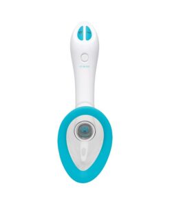 Bloom Intimate Body Automatic Vibrating Rechargeable Pump - Sky Blue/White