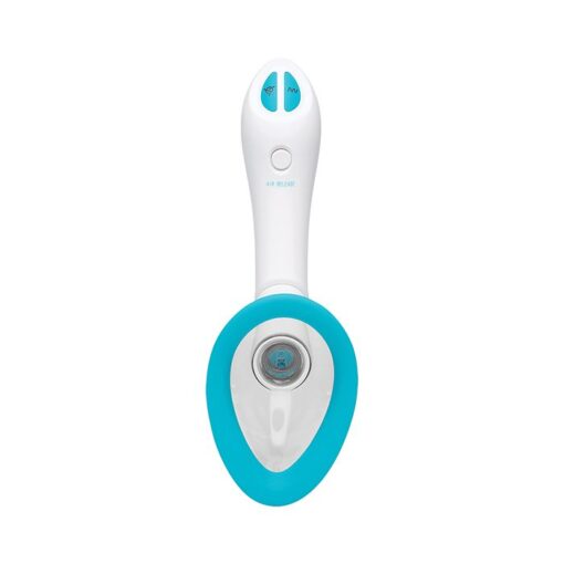 Bloom Intimate Body Automatic Vibrating Rechargeable Pump - Sky Blue/White