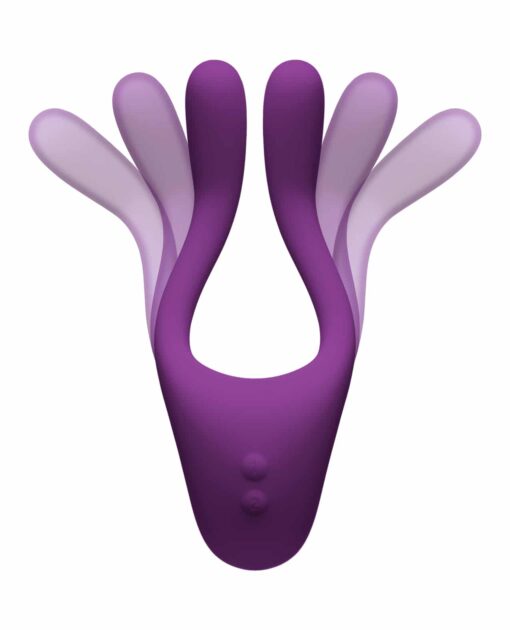 Tryst V2 Bendable Multi Zone Massager w/Remote - Purple