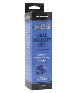 GoodHead Oral Delight Gel - 4 oz Blue Raspberry