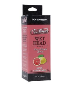 GoodHead Wet Head Dry Mouth Spray - 2 oz Pink Lemonade