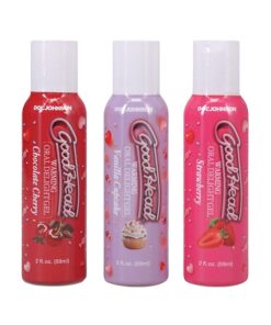 GoodHead Warming Oral Delight Gel Pack - 2 oz Strawberry/Vanilla Cupcake/Chocolate Cherry