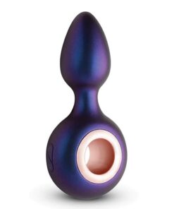 Hueman Deep Space Vibrating Anal Plug - Purple