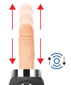 Lux Fetish Rechargeable Thrusting Compact Sex Machine w/Remote