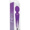 Nixie Rechargeable Wand Massager - Purple Ombre Metallic