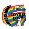 Love Is Love Rainbow Style Caution Party Tape