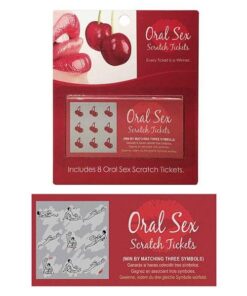 Oral Sex Scratch Tickets - Every Ticket is a Winner