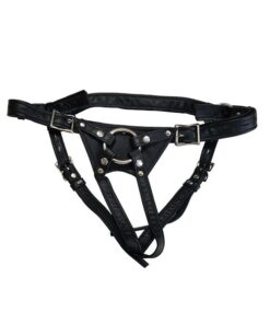 Locked In Lust Crotch Rocket Strap-On Large - Black